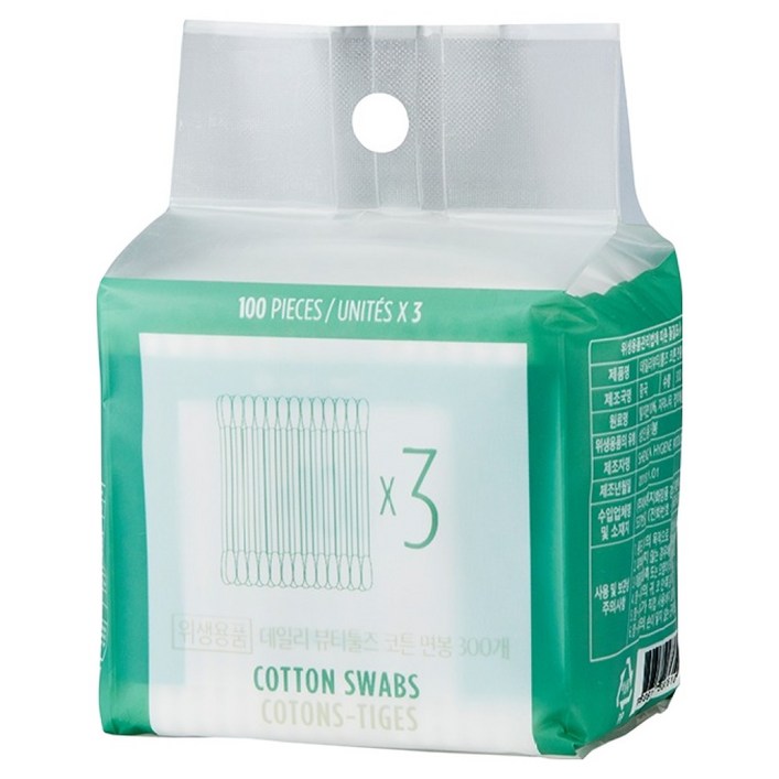더페이스샵 데일리 뷰티툴즈 코튼면봉