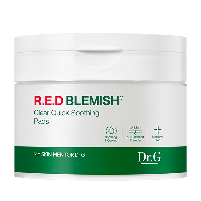 닥터지 레드 블레미쉬 클리어 퀵 수딩 팩 130ml, 70개입, 1개