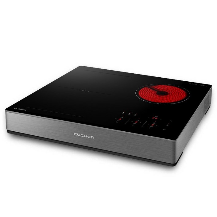 쿠첸 FLEX 하이브리드 레인지 3구  스탠딩 케이스 87mm 방문설치, CIRC3F3120DSBE, 프리스탠딩