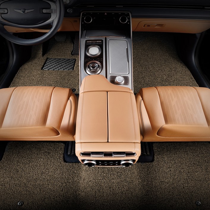 메이튼 차량용 코일 카매트 확장형 1열  2열 세트