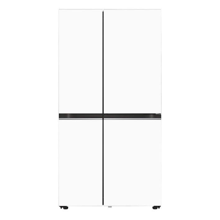 lg양문형냉장고 LG전자 디오스 오브제컬렉션 빌트인타입 매직스페이스 양문형 냉장고 메탈 652L 방문설치