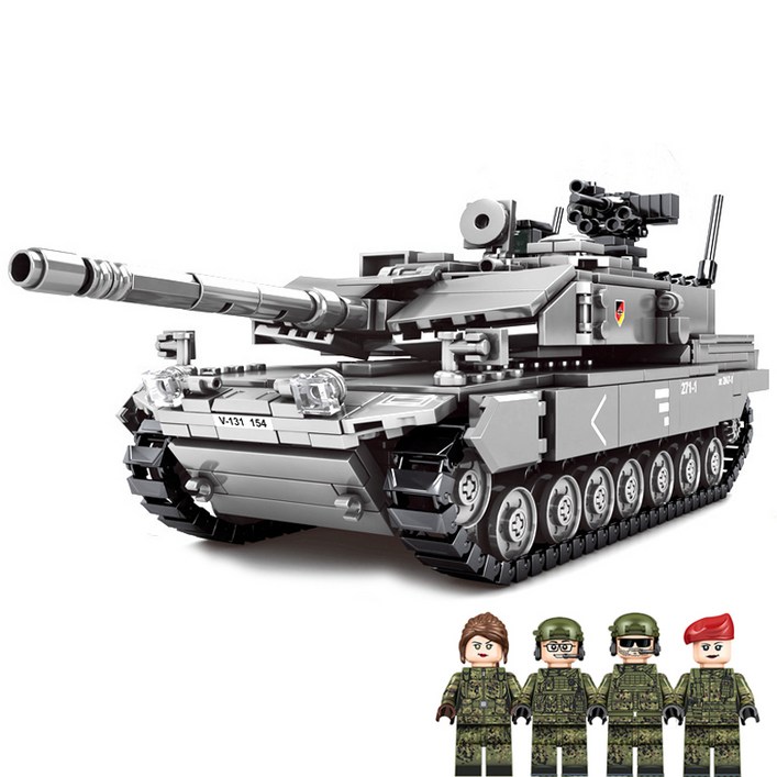 프랜드 테크닉 밀리터리 탱크 레오파르트 2A7플러스 레고호환블럭 0104 - 쇼핑앤샵