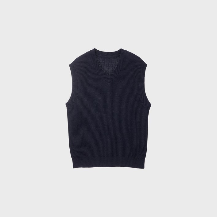 마인드브릿지 남성용 브이넥 오버핏 베스트 MWVT7121