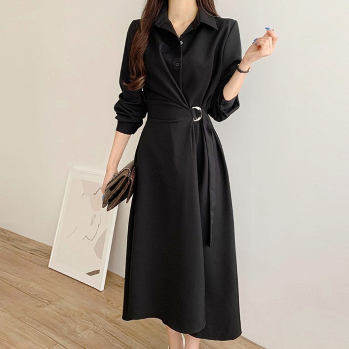 루나걸 여성용 루네비스 롱 셔츠 원피스 L26SPT120404