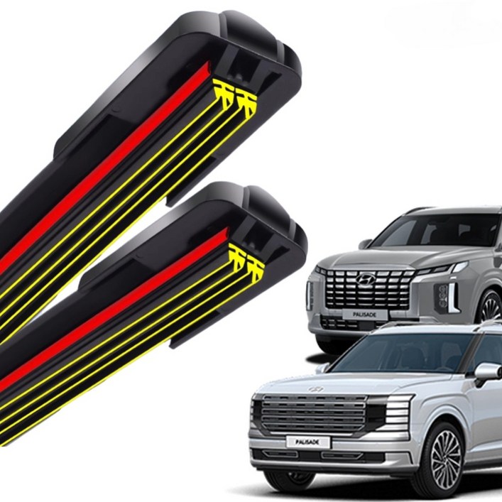 1+1 팰리세이드 전차종 초밀착 와이퍼 윈도우 브러쉬 와이퍼블레이드