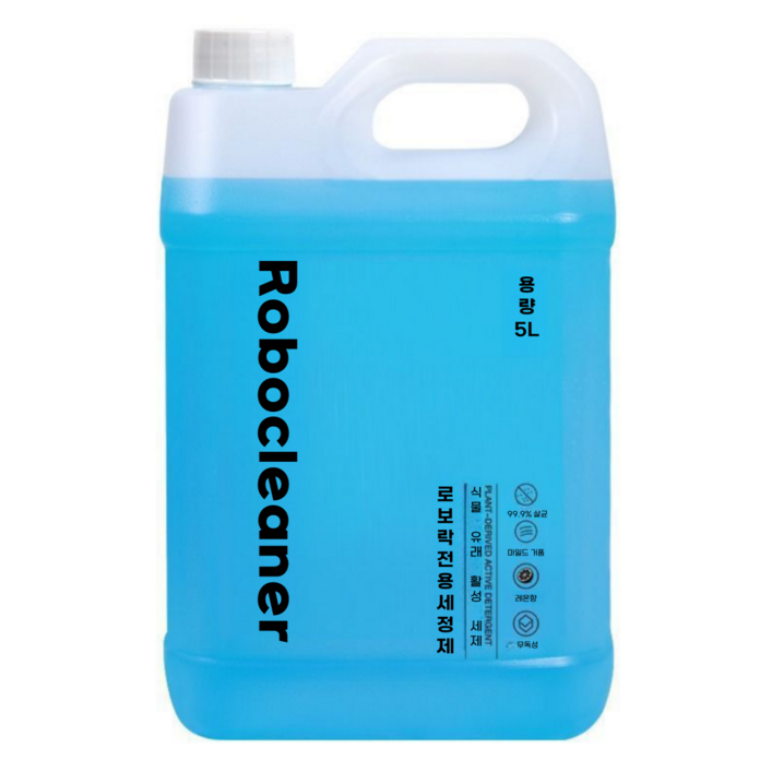 로보락 전용세제 S8 pro maxv ultra 대용량 클리너 호환 5L 로보락 전용세제 S8 pro maxv ultra 대용량 클리너 호환 5L