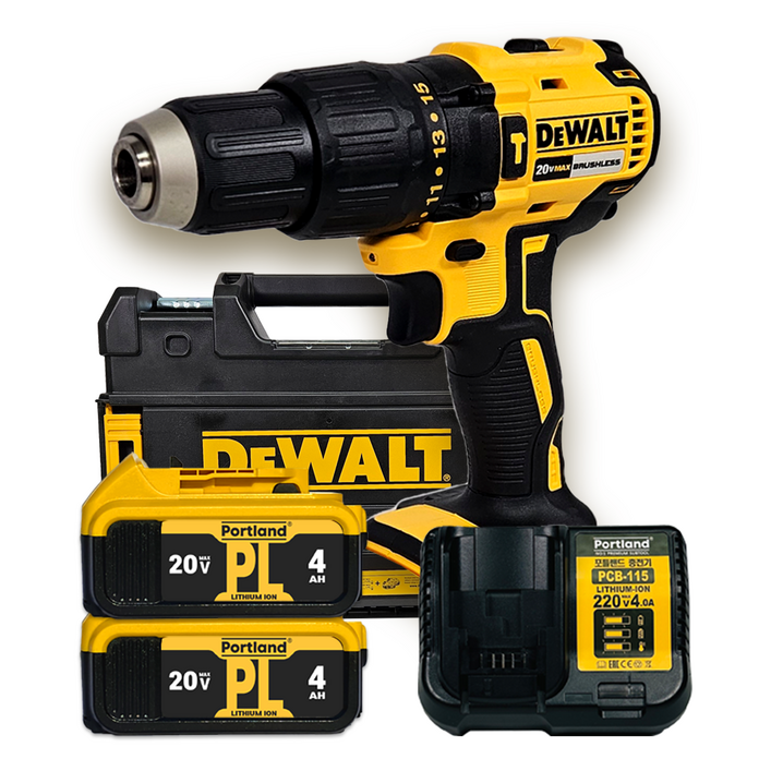 디월트 해머 드릴 드라이버 브러쉬리스 DCD7781 케이스 세트 함마