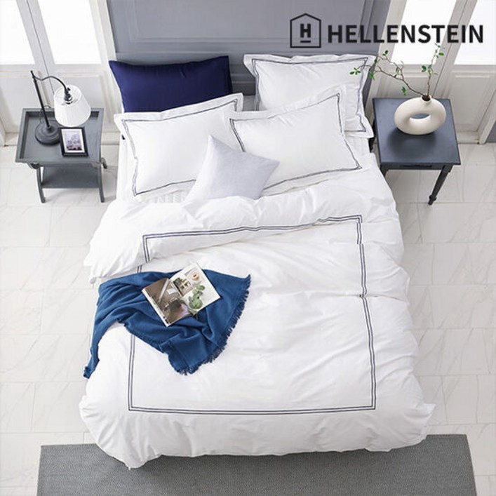 헬렌스타인 헬렌스타인 호텔콜렉션 80수 클래식 침구세트 K, 블랙