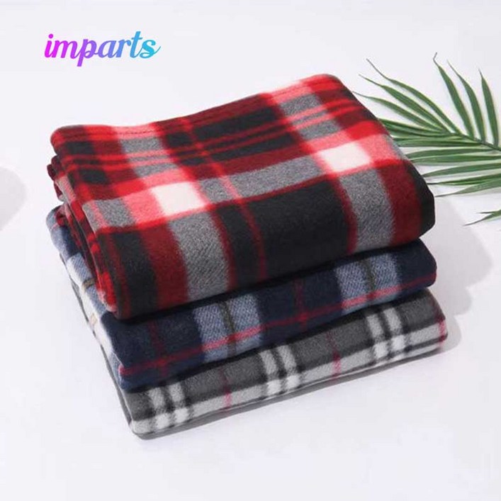 10개입 IMPARTS 극세사 폴라폴리스 무릎담요 100x80cm 카페 사무실