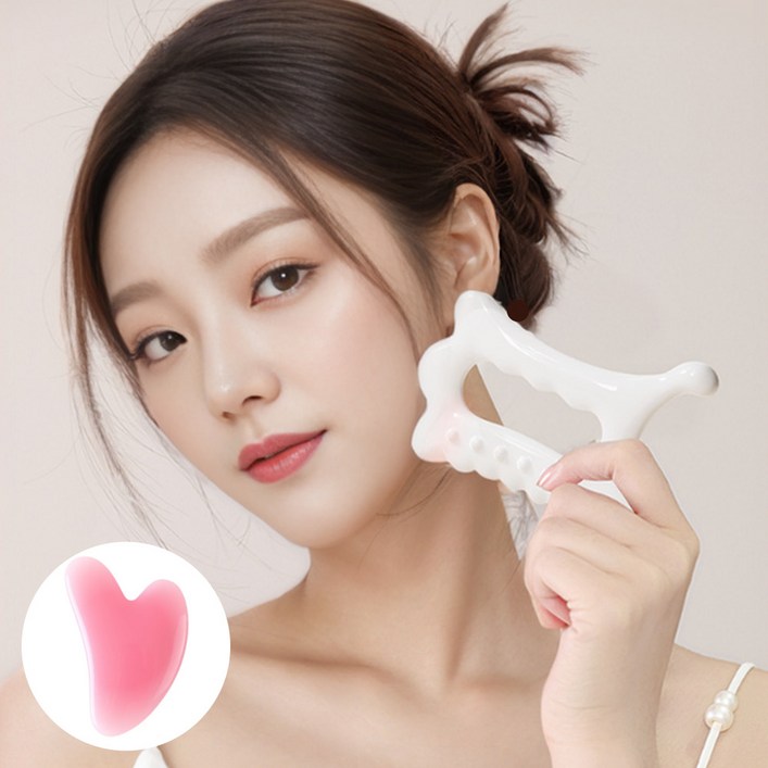 여신괄사 V라인 페이스 바디 2개세트 경락 괄사