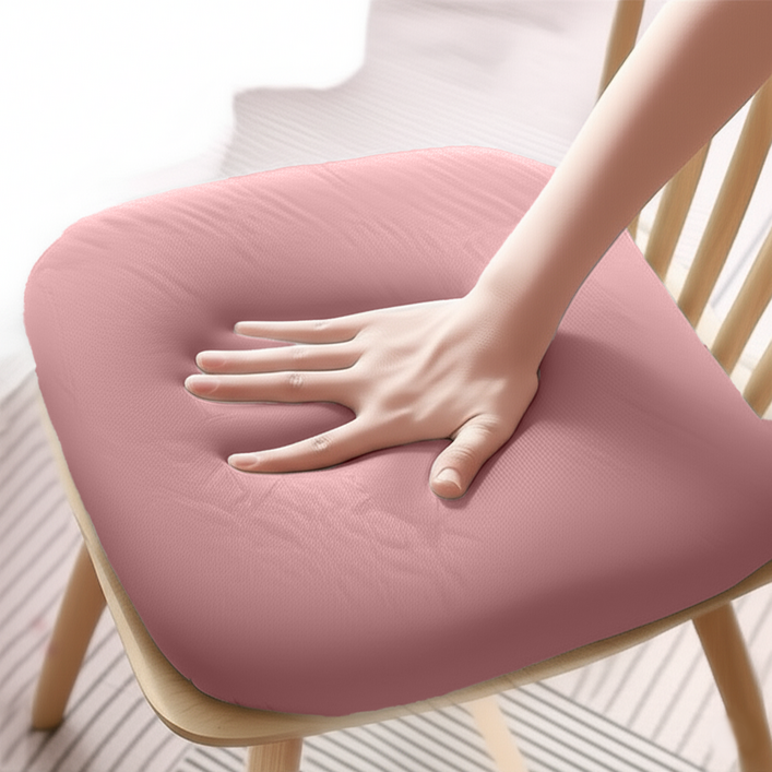 젠스 궁디포근 몽실쿠션 푹신쫀득 메모리폼 방석, 핑크