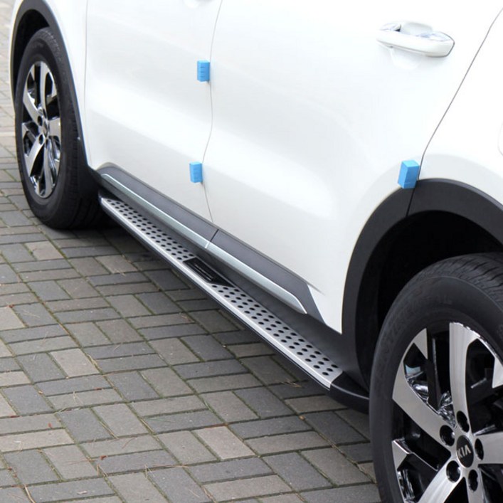 2020년 4세대 쏘렌토 MQ4 세원 제뉴인 사이드 스텝 옆발판 순정스타일 일체형 보조발판