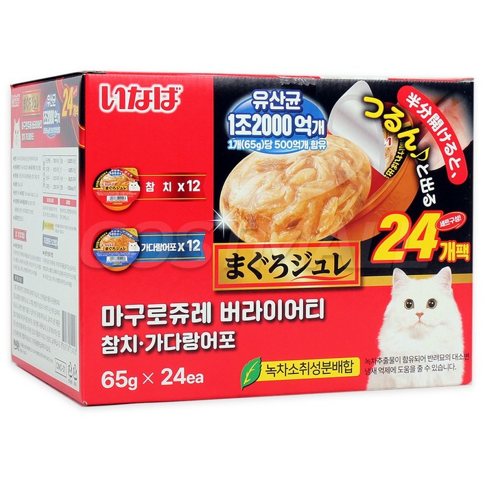 이나바 마구로쥬레 고양이 유산균 65gx24개 코스트코, 1개