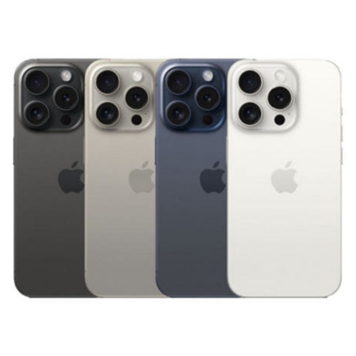 애플 아이폰 15 프로 256GB A3102 공기계 중고폰 리퍼폰, 블랙 티타늄, 256GB