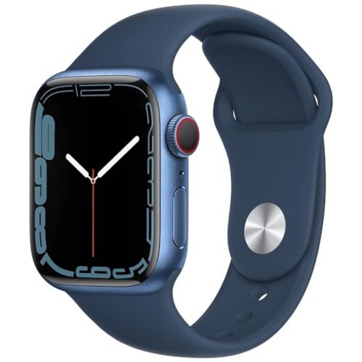 Apple Watch Series 7 GPS  Cellular, 41mm Blue A Apple Watch Series 7 GPS  Cellular, 41mm Blue