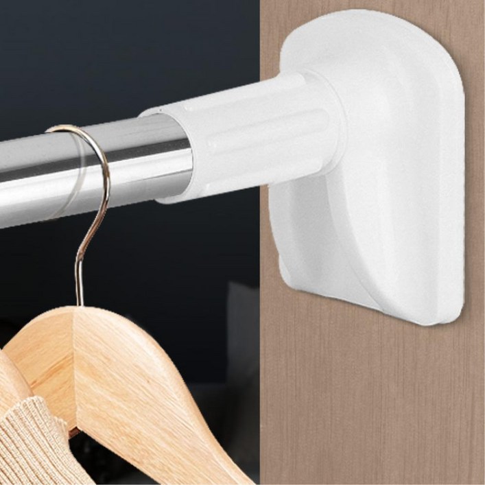 행거봉 스텐레스 큰발 압축봉 커텐봉 초강력 커튼설치 옷걸이봉 드레스룸