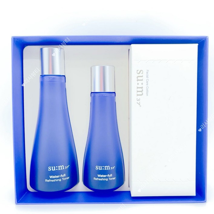 숨37도 워터풀 리프레싱 토너 대용량 기획세트토너170ml토너100ml코튼70매, 1세트, 170ml