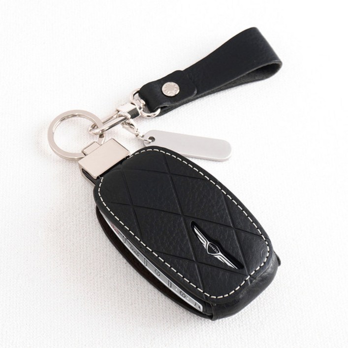 이지스오토랩 제네시스 G80 G70 GV70 GV80 키케이스 신형 2025 호환, 리츠S G04 블랙