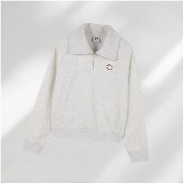 매장정품 폴햄여성 소프트 테리 하프집업 맨투맨 PHE3TR2030 868908