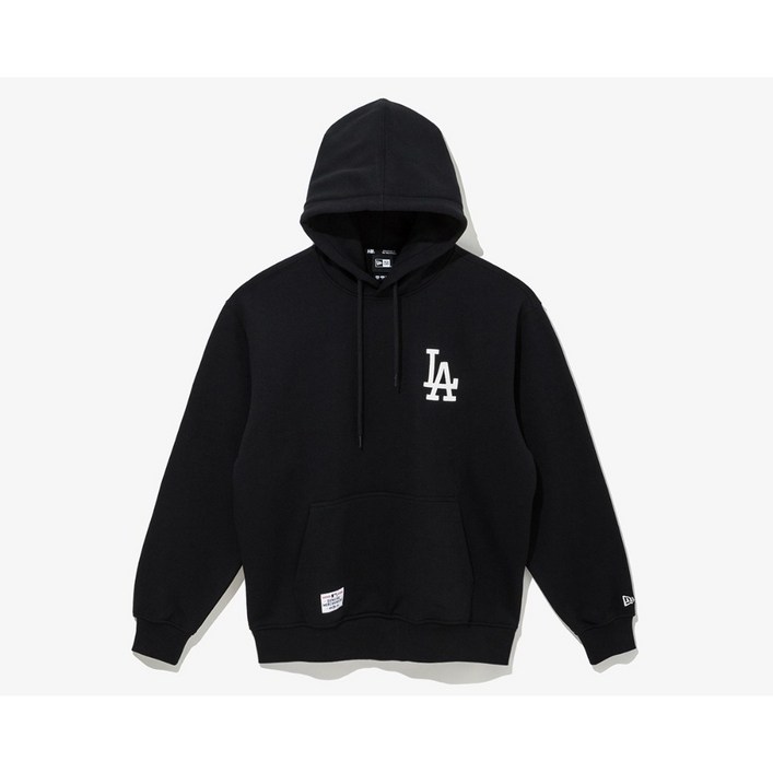 [백화점매장판]뉴에라 MLB 패치드 후드 남녀공용 박스핏 루즈핏 캐주얼