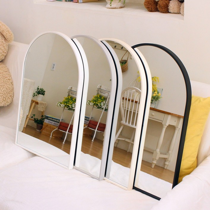 국산 라미스 아치형 거울 화장대 세면대 욕실 벽거울