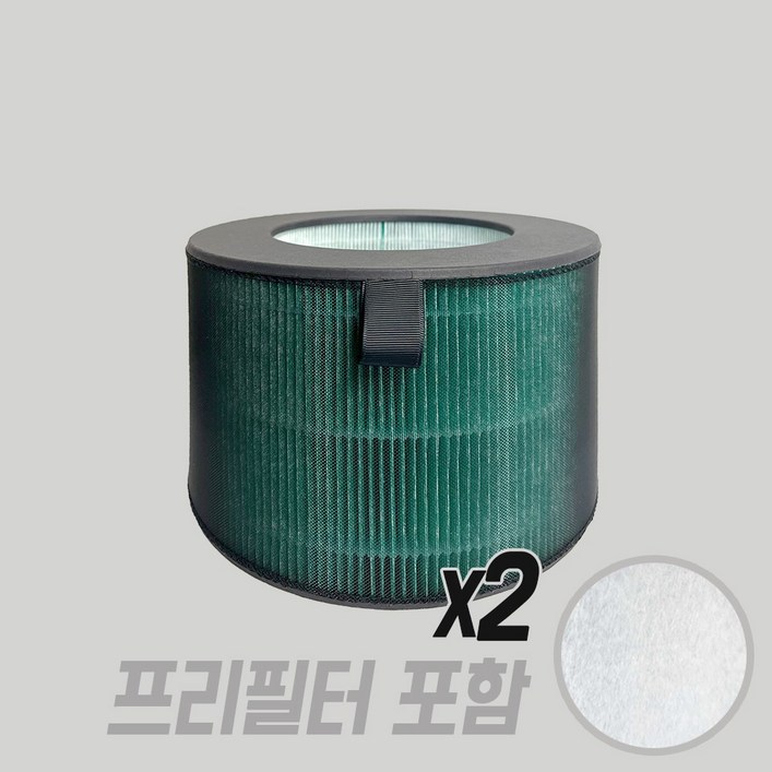 LG 호환 퓨리케어 오브제컬렉션 에어로타워 에어로퍼니처 공기청정기 필터, 2개