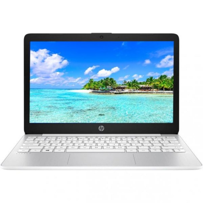 HP 2023 경량 11인치 HD IPS 노트북, 인텔 셀러론 N 프로세서 최대 2.58GHz, 4GB 램, 64GB 스토리지, 초고속 WiFi, HDMI, 웹캠, 윈도우 11