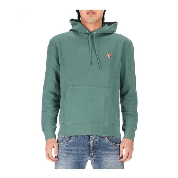 백화점정품 메종키츠네 티셔츠 폭스헤드 패치 LM00702KM0001 P315 후드 맨투맨 