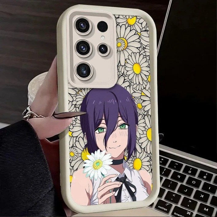 체인소맨 레제편 레제 캐릭터 폰 휴대폰 케이스 갤럭시 S24 S23 S25 울트라 S22 S21 플러스 FE A56 A36 A26 A16 A06 A15 A25 A35 A55