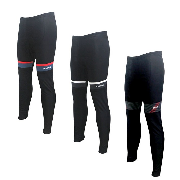 도베르만 겨울자전거바지 방풍 방한타이즈 겨울자전거복장