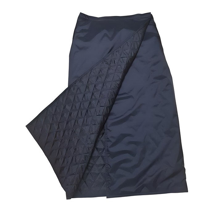 미소캠핑 다용도 패딩 치마 롱 누빔 겨울 방한 스커트