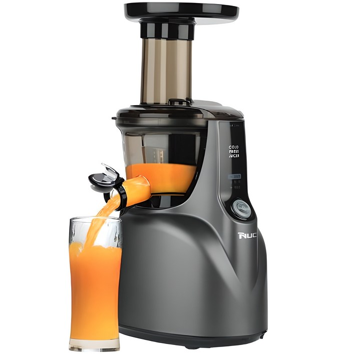 엔유씨 콜드프레스 주스 원액기, NJ120K, 매트건메탈
