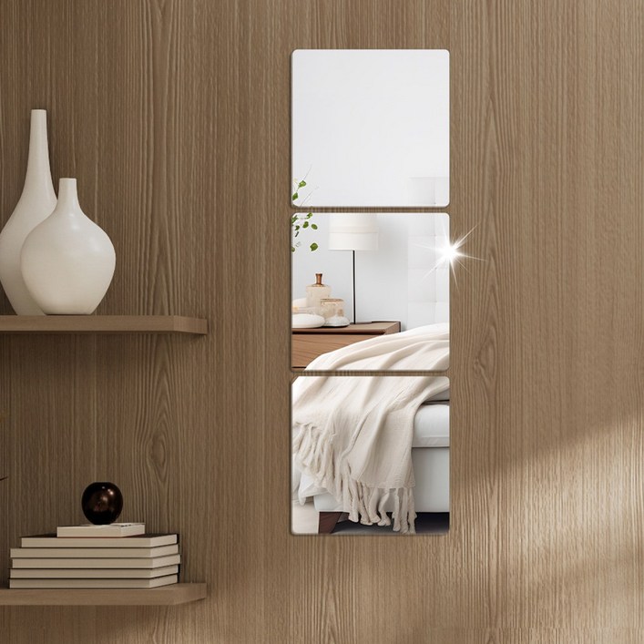 부착식 아크릴 거울 4p