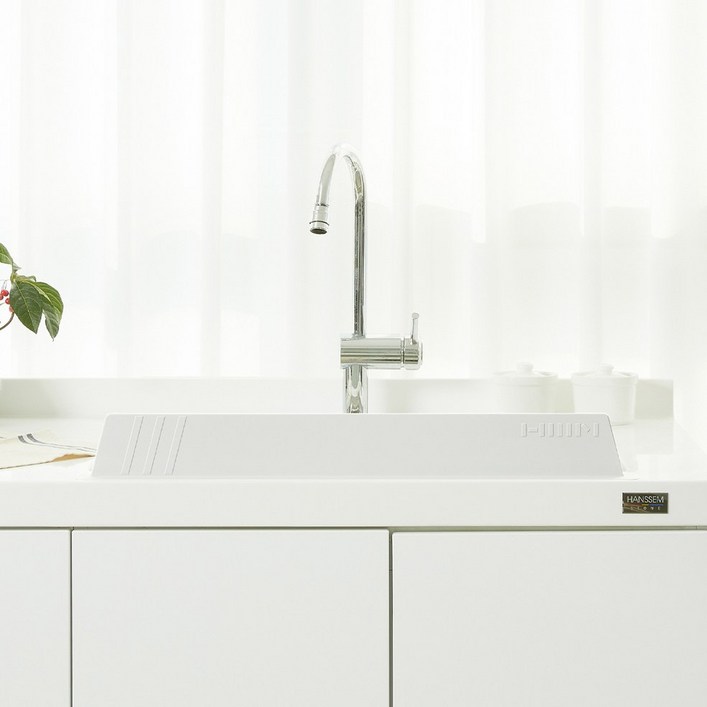 한샘 싱크대 핏 와이드 실리콘 물막이 61.5cm