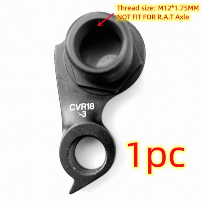 변속기 1Pc 자전거 후면 걸이 Cervelo Cvr18-3 Drh-Wmn112 디스크 도로 프레임 C3 C5 R3 R5 M12X1.75Mm 차축 탈락