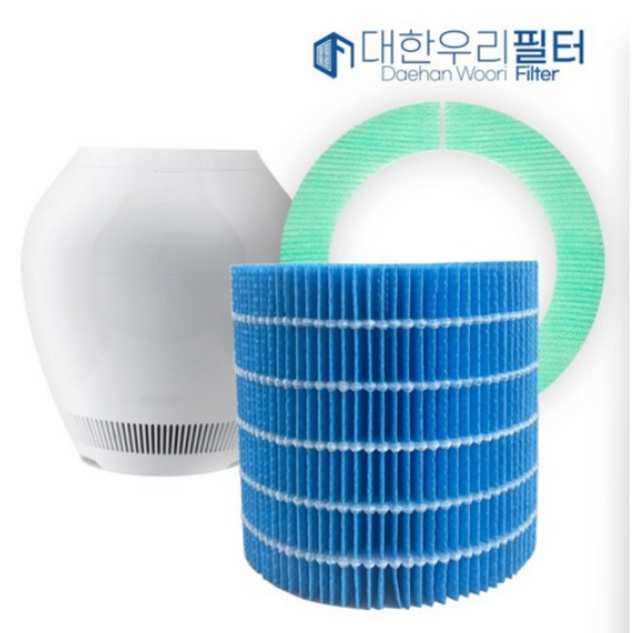 대한우리필터 발뮤다 가습기 필터세트 호환 ERNS100 ERN1100SDWK, 효소프리필터가습기필터, 1세트 대한우리필터 발뮤다 가습기 필터세트 호환 ERNS100 ERN1100SDWK, 효소프리필터가습기필터, 1세트