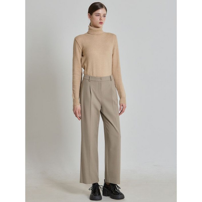 리스트 리스트LIST  핀턱 미니멀 와이드 팬츠 택가격178000원