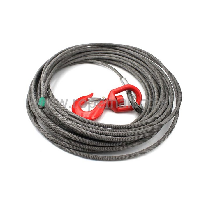견인차와이어 렉카 와이어 견인줄 헤라와이어 철심와이어 차량용, 1개