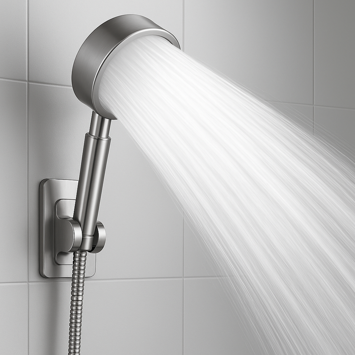 루움  강력수압 스테인리스 고압 샤워기 헤드