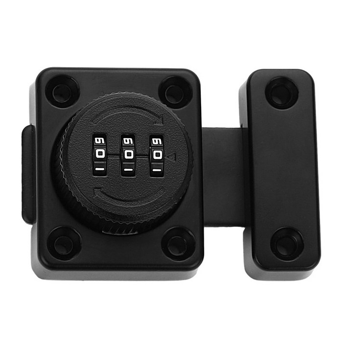 하비토 다이얼 무타공 서랍 잠금장치 냉장고 서랍장 시건장치, 1개