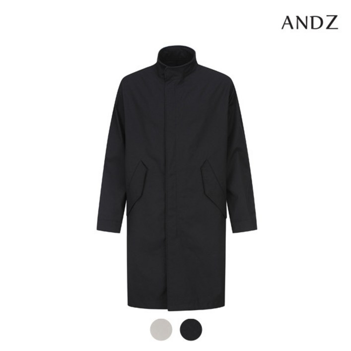 앤드지 앤드지  하이넥 오버핏 트렌치 코트BZC1CG1102
