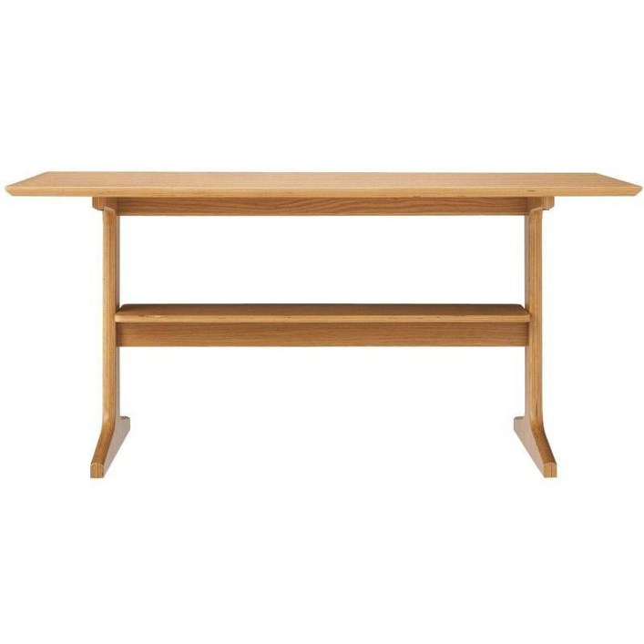 무인양품 리빙다이닝 테이블 내추럴 우드 공간절약형 디자인