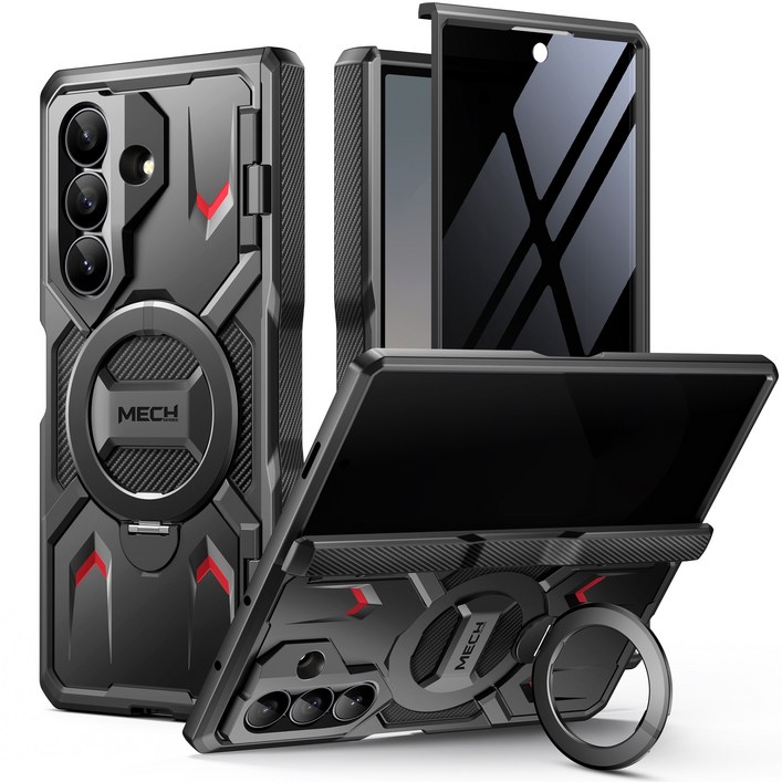 모보시 360도 회전 링 홀더 충격 방지 마그네틱 스탠드 휴대폰 케이스