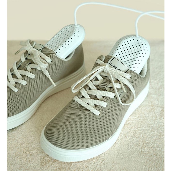 운동화 건조기 휴대용 살균 신발건조기 신발냄새제거, 화이트, 본품