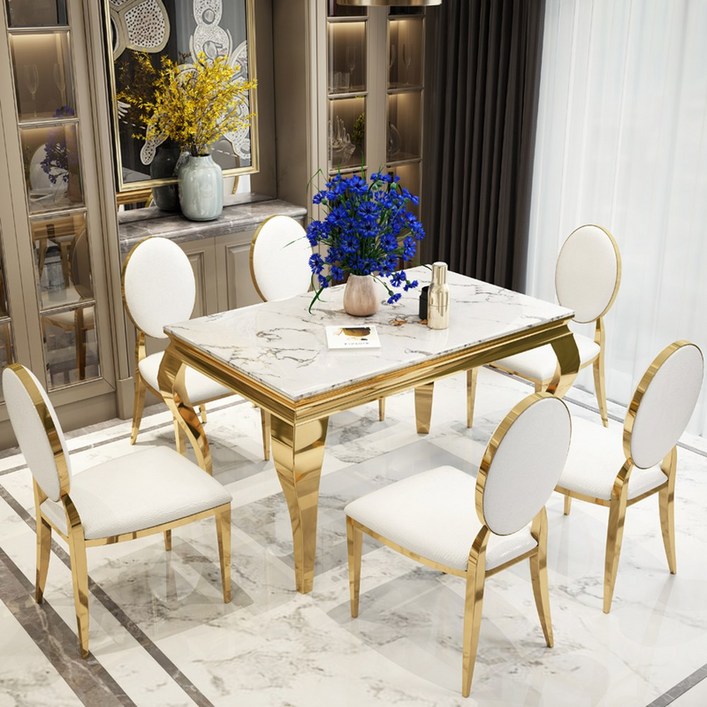 현대 레스토랑 식탁 럭셔리 북유럽 거실 중반 세기 의자 나무 MESAS DE JANTAR 주방 가구, 120x60x75cm