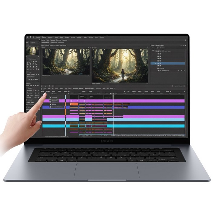 삼성전자 갤럭시북6 프로 NT960XJGK52A 16인치 WIN11 인텔 울트라5 펜서레이크 인텔아크 터치디스플레이 WQXGA AI 노트북, NT960XJGK52A, WIN11 Home, 32GB, 2TB, 그레이