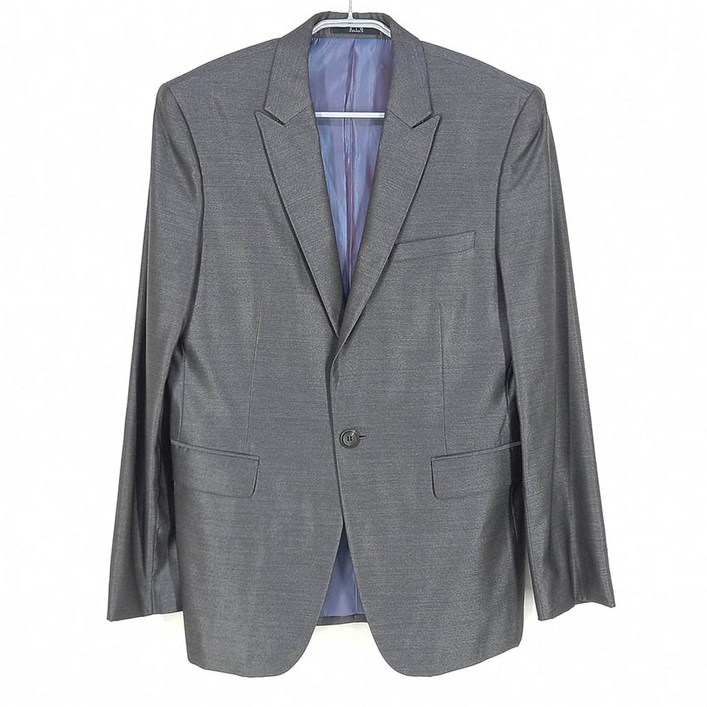 빈티지다온 지오송지오 남성 실크혼방 슬림핏 블레이저 그레이