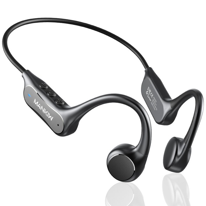 Mankiw맨큐 가성비 골전도 무선 블루투스이어폰 2대기기 동시연결 25미터이상 장거리 사용 IPX6 방수 HiFi고음질 블루투스 버전 6.0  오픈 스포츠 운동 전용 러닝 이어폰