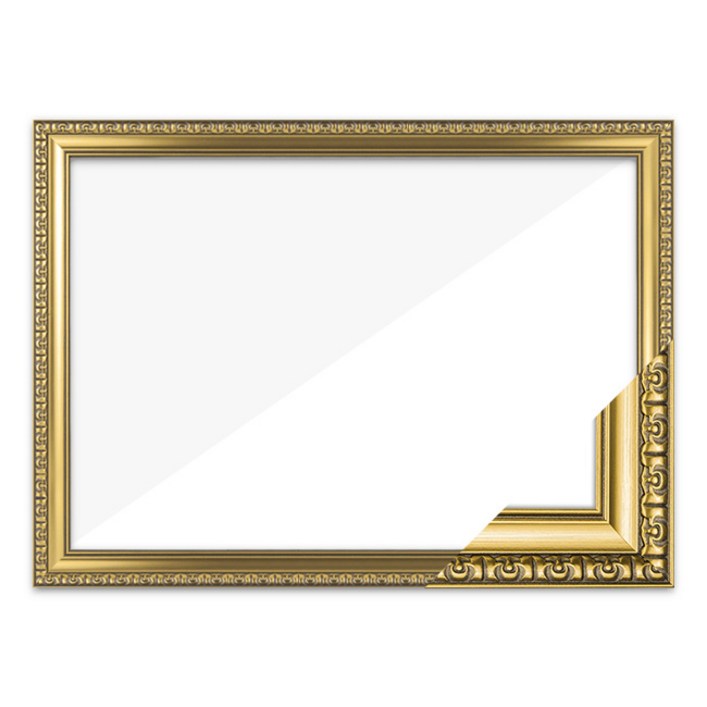 보석십자수 패브릭형 맞춤액자 고급형 댄디골드 가로세로 더한 값의 범위 91105.9cm 아크릴 보호필름스티커판 포함