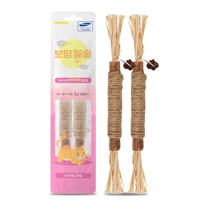 더보양 보양묘술 고양이 마따따비 수제 장난감, 1팩